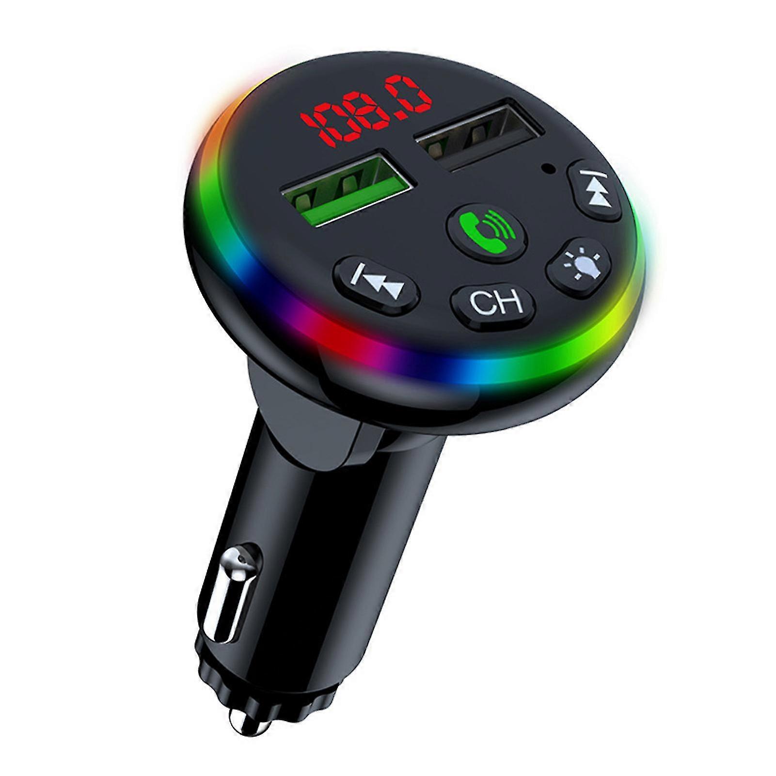 Bluetooth-compatible Mp3 Player With Ambient Light Smart Phone Charger For Tablets For Phones For Iphone