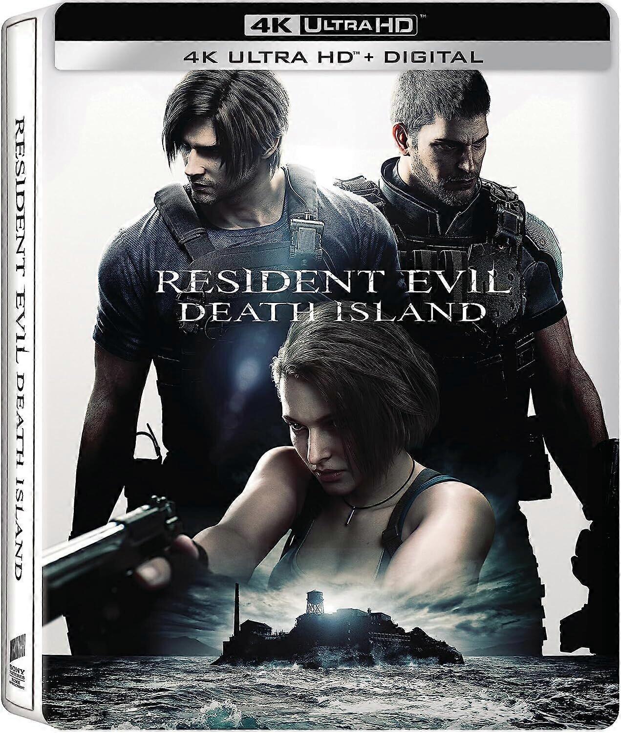 Sony Pictures Resident Evil: Death Island (Steelbook) [ULTRA HD BLU-RAY REGIONE: A USA] Ltd Ed, Steelbook, Mastering 4K, Copia digitale, Doppiato, ...