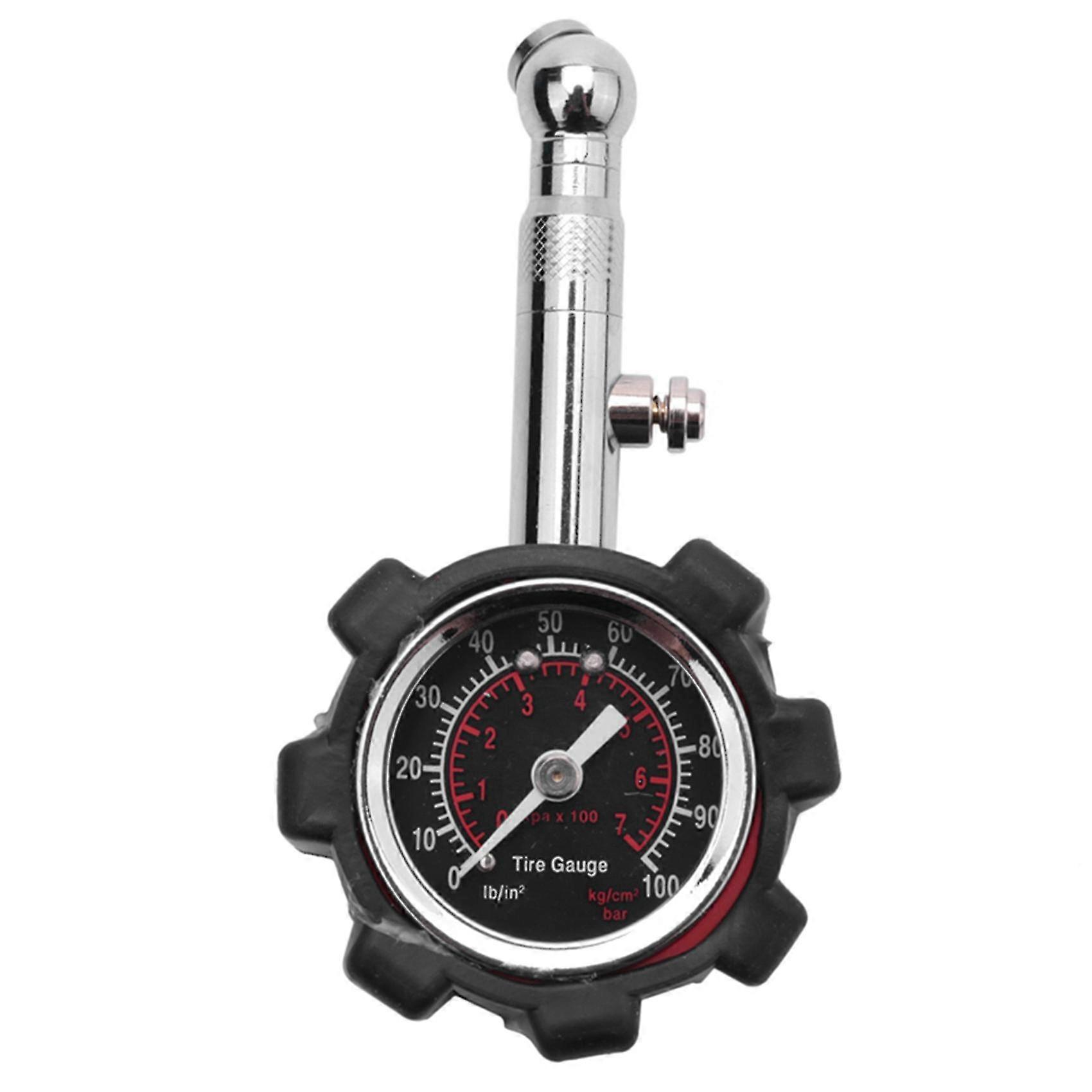 Hög kvalitetBil 100Psi Multifunktions Däcktrycksmätare Däcktrycksmätare Däcktrycksmätare