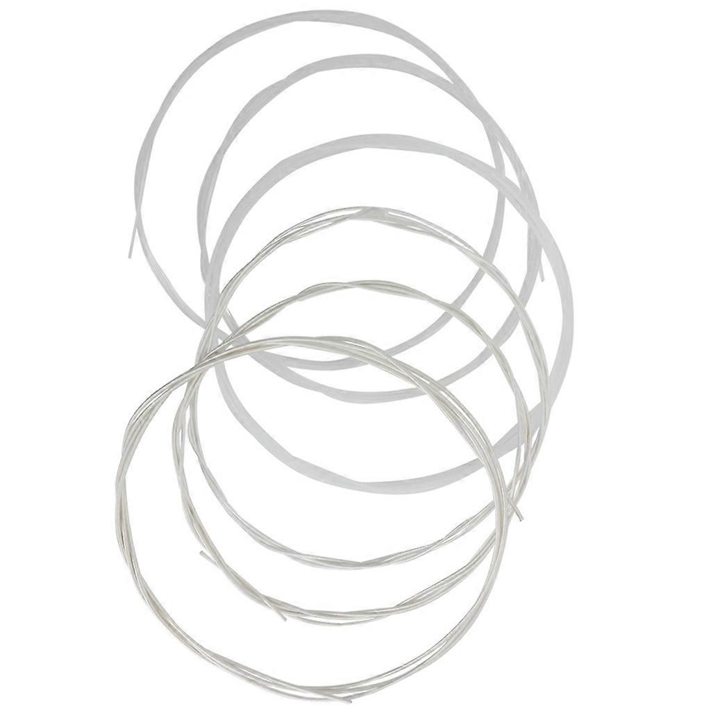 6Pcs .028-.043 6-string Acoustics Guitar Strings for Beginners Performers