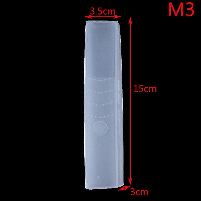 1pc Portable Silicone Air Condition Control Case TV Remote Control Cover Transparent Dust Protect Protective Storage Bag