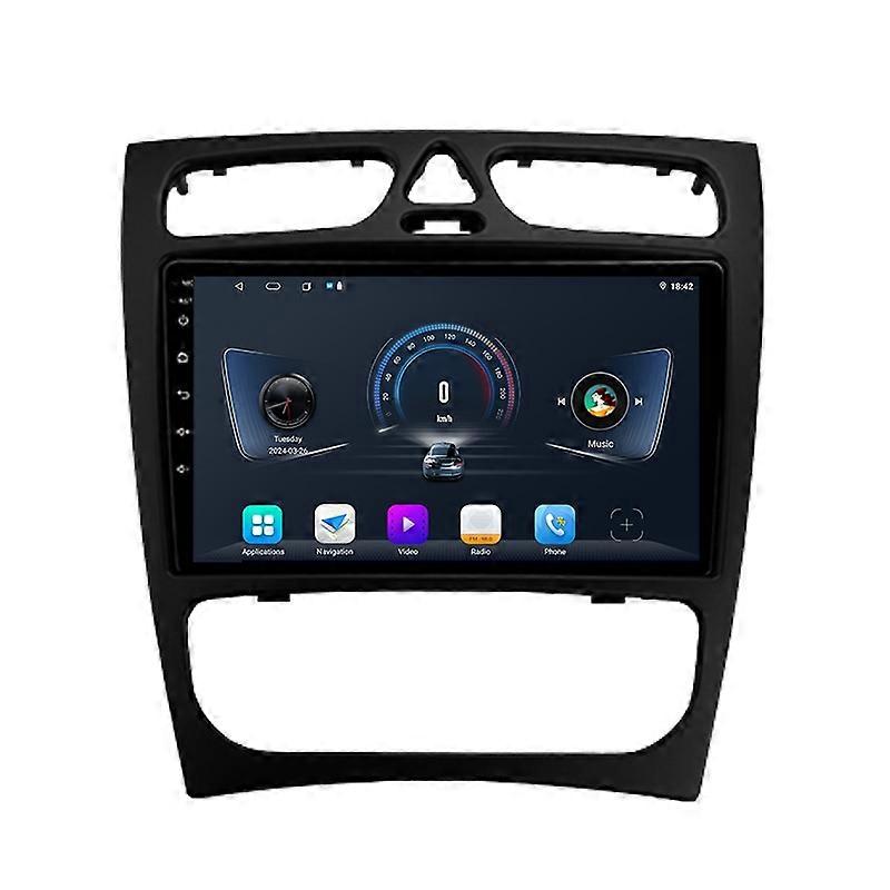 Car Radio Player For Mercedes Benz C Class S203 CL203 2000-2004 Multimedia WIFI Navigation GPS