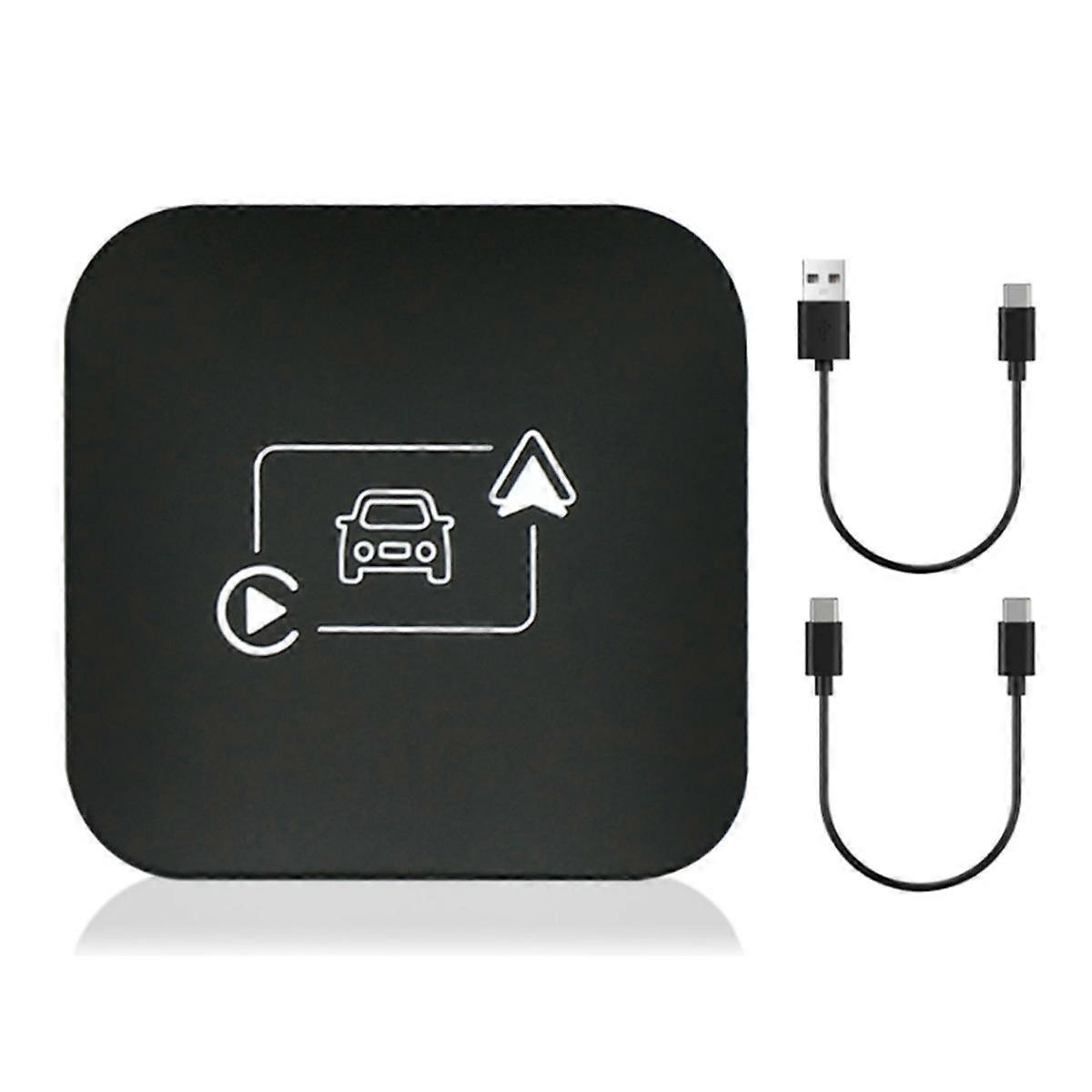 Dispositif de streaming sans fil sans fil Carplay Android Auto pour voiture Carplay Ai Box Android 13 Système Mu