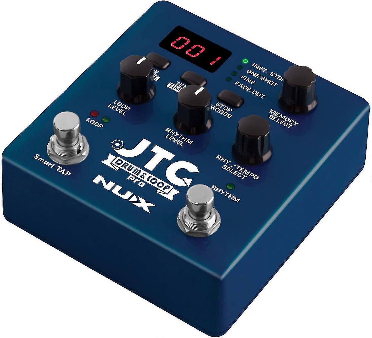 Ndl-5 Jtc Pro Drum&loop Pro, Double-switched Looper Pedal (6 Hour Recording Capacity, Usb Micro-b Input, 24-bit Audio Quality, Double-switched Action)