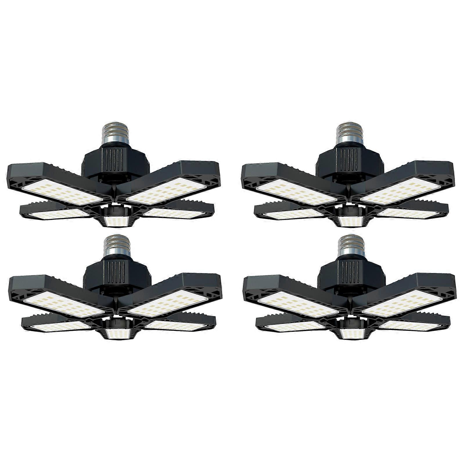 Led Basement Light Panels Garage Lighting With 5 Adjustable Panels for Garage High Bay Light