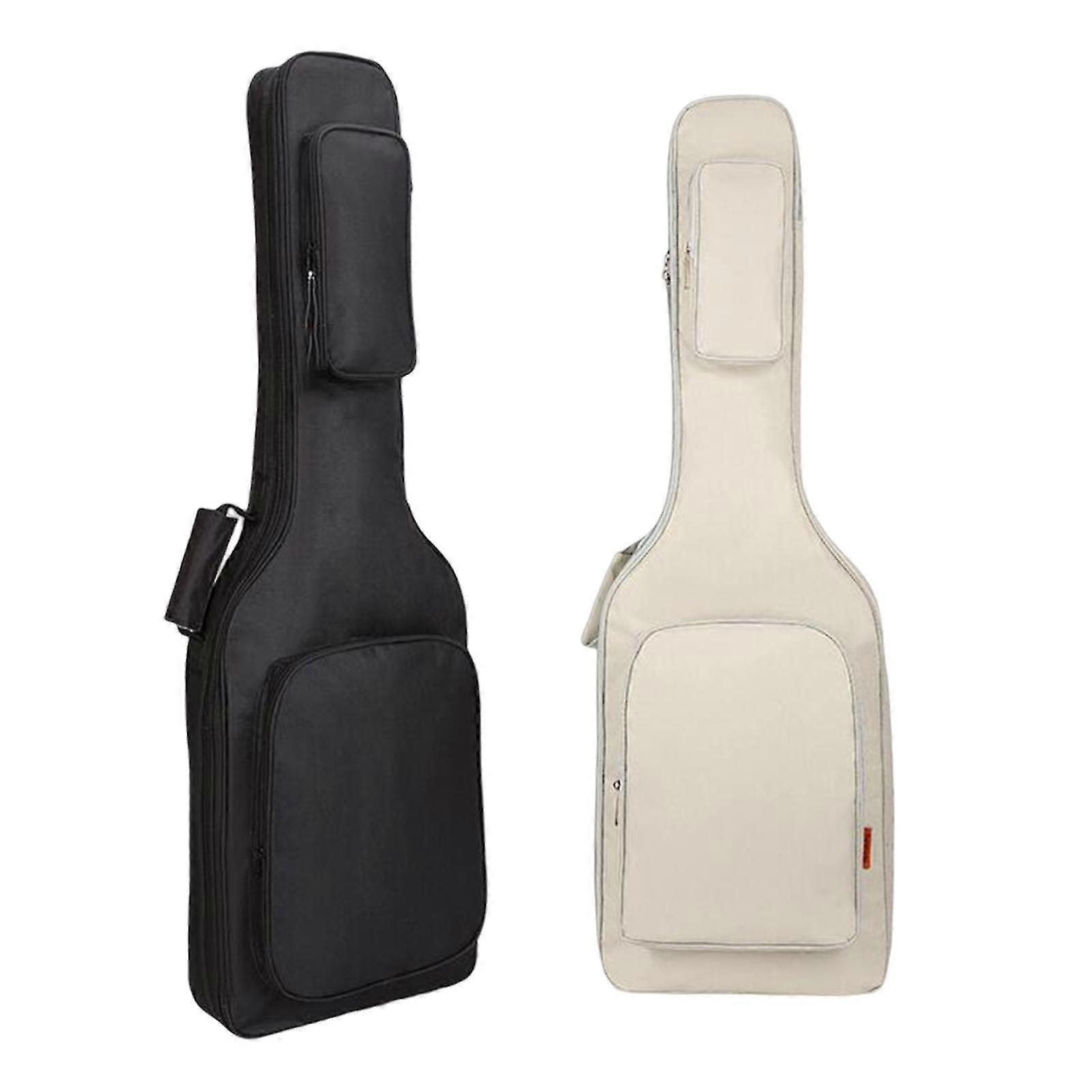Electric Guitar Case Dustproof With Double Shoulder Straps Padding Thicken