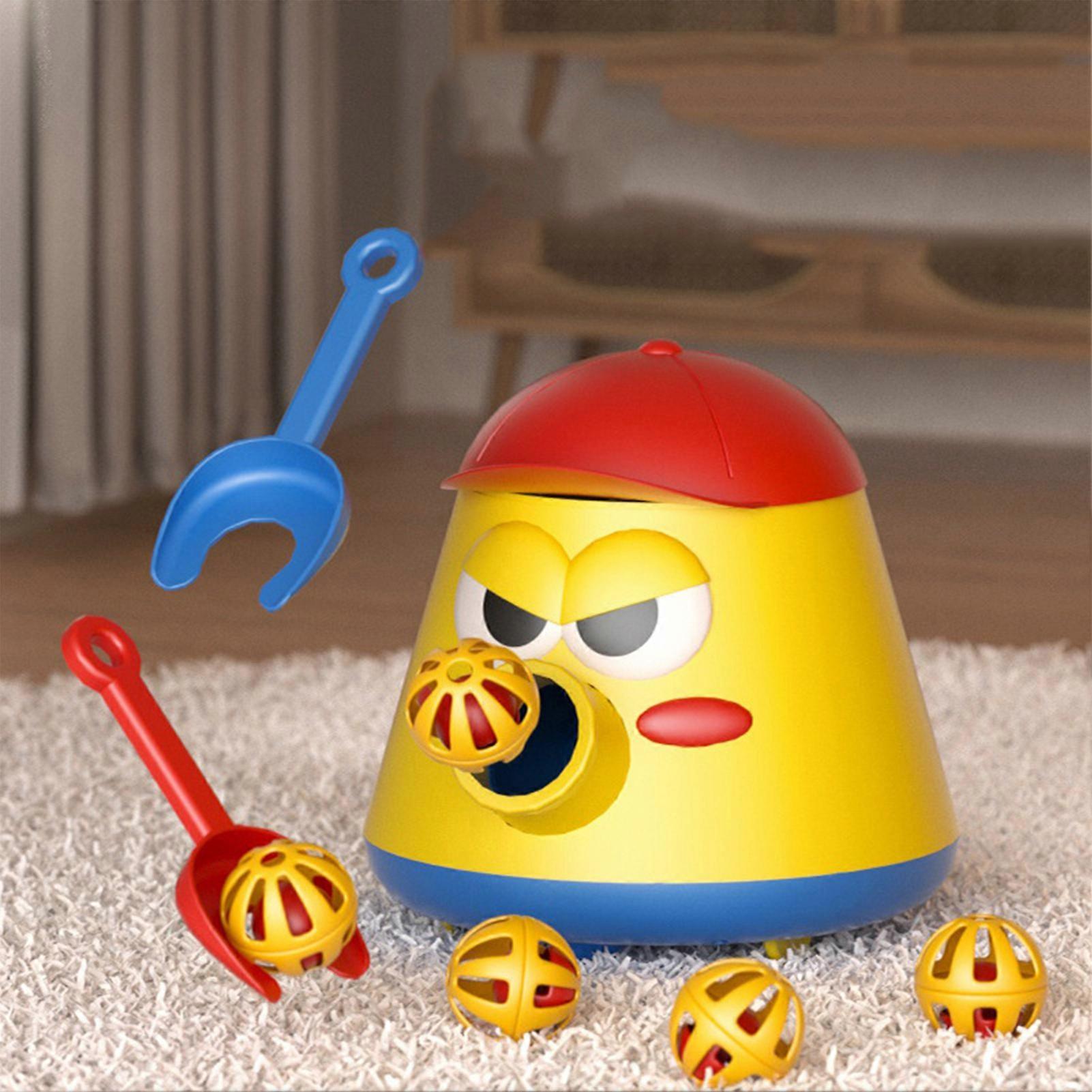 Push Walker Vacuum Cleaner Toy Funny Classic Ball Trolley Vacuum Cleaner Toys Set for Toddlers Christmas Birthday Gifts