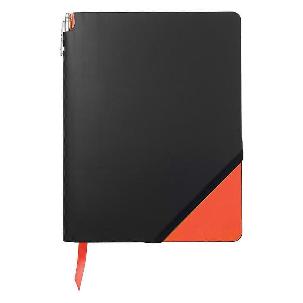 Cross Jot Zone Large Journal Premium Quality Ruled Journal (Black/Orange)