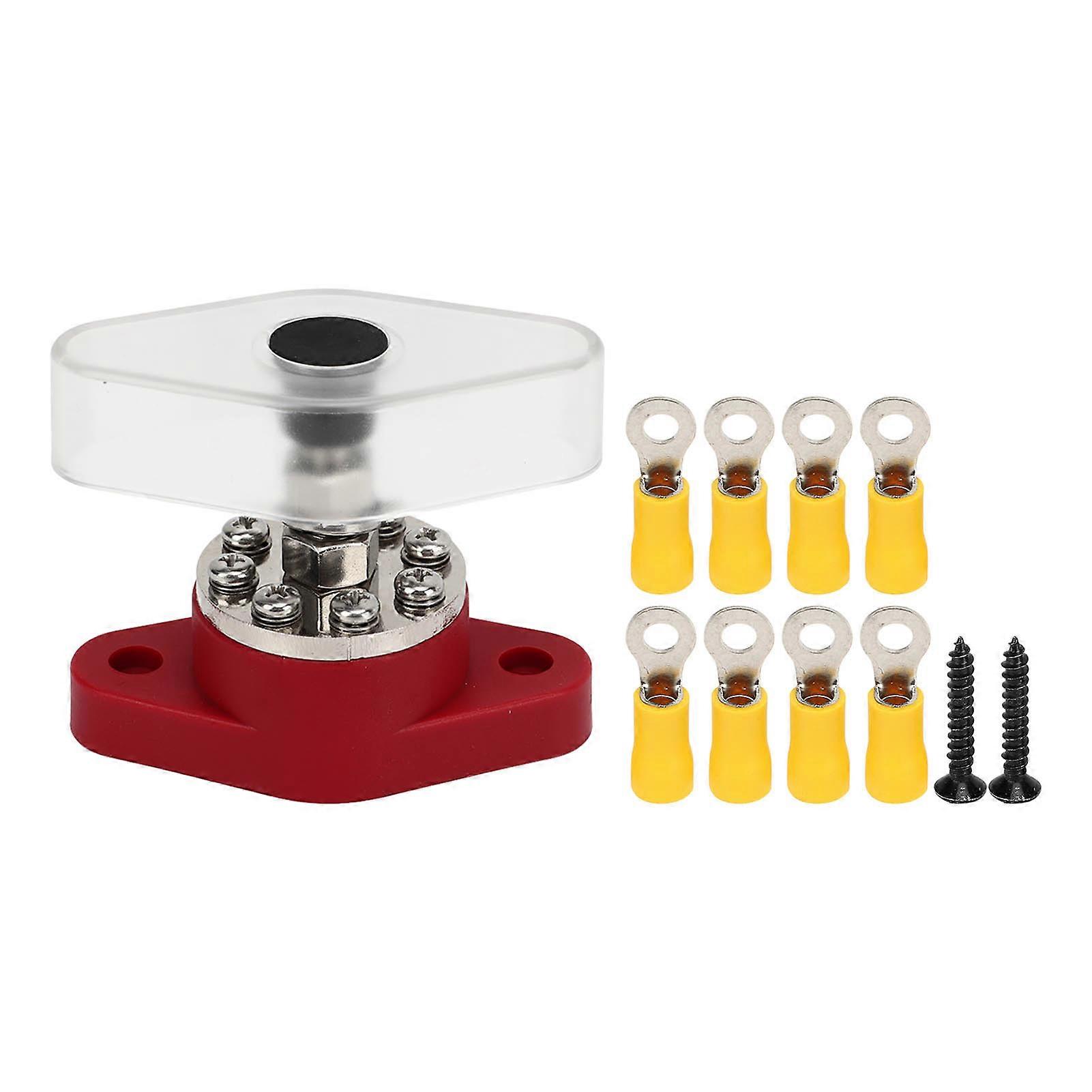 Barre omnibus de distribution d'alimentation M10, courant maximal, goujon de jonction de batterie de 3/8 po, barre omnibus 300 A