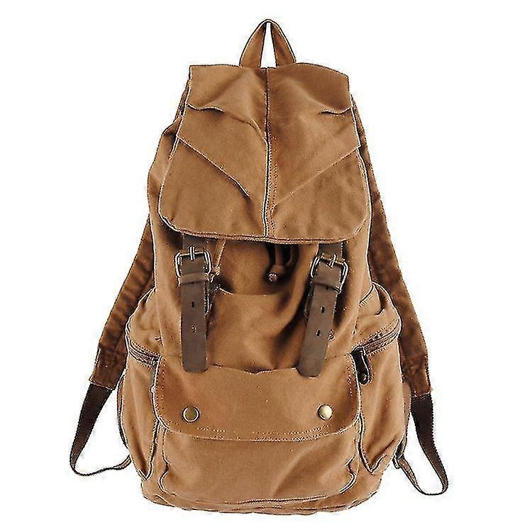 School Trip Student Backpack Vintage Canvas