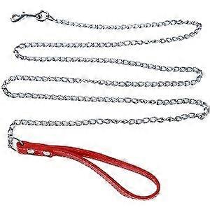 Durable Anti-Bite Metal Dog Chain Lead