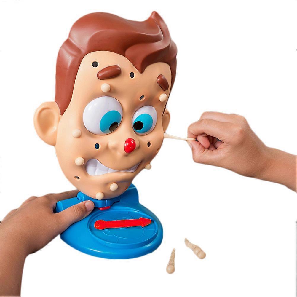 Simulate Face Shape Squeeze Acne Toy Popping Pimple Parent Child Board Game Funny Educational Puzzle Toy