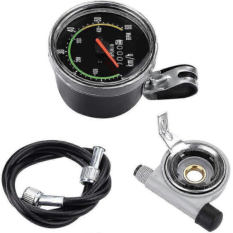 Mechanical Odometer Quality Bicycle Speedometer Cycling Stopwatch Cyclocomputer Odometer Classic Vintage Style