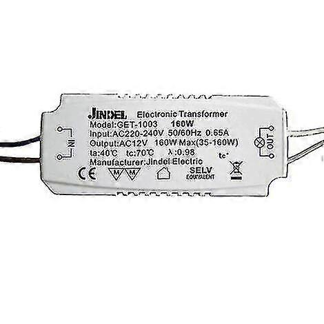 Halogen Transformer Ac220-240v / Ac12v Jindel Get-1003 160w