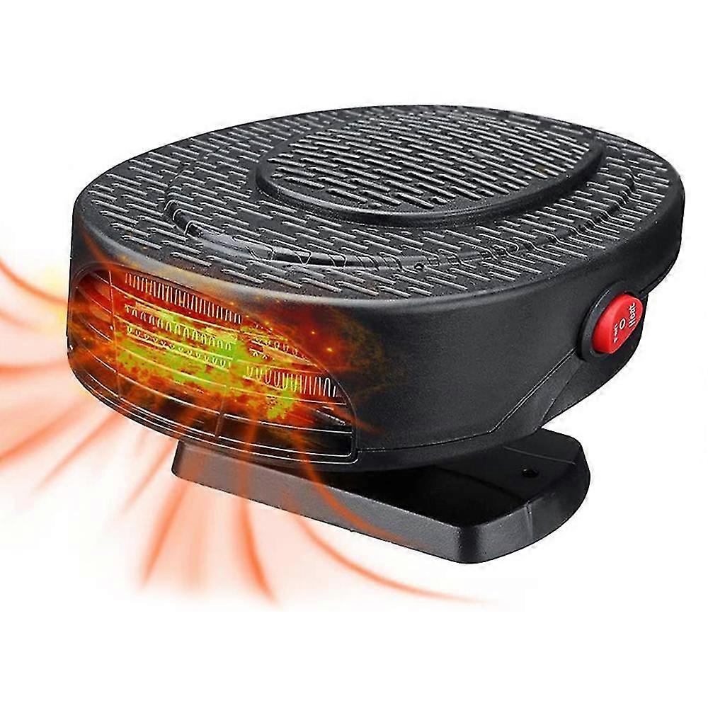 Portable Electric Space Heater With Thermostat, 150w Safe And Quiet Ceramic Heater Fan