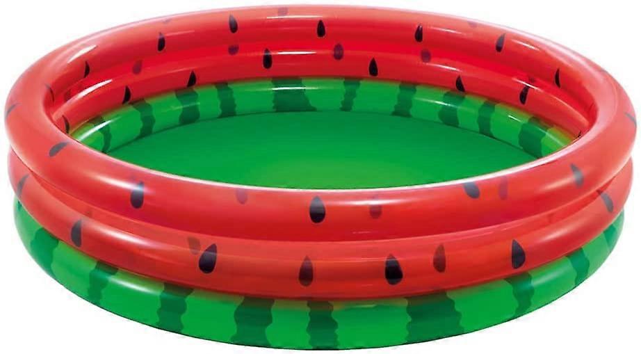 نفخ حمام سباحة عائلي للأطفال التجديف حمام استحمام للأطفال (بطيخ)