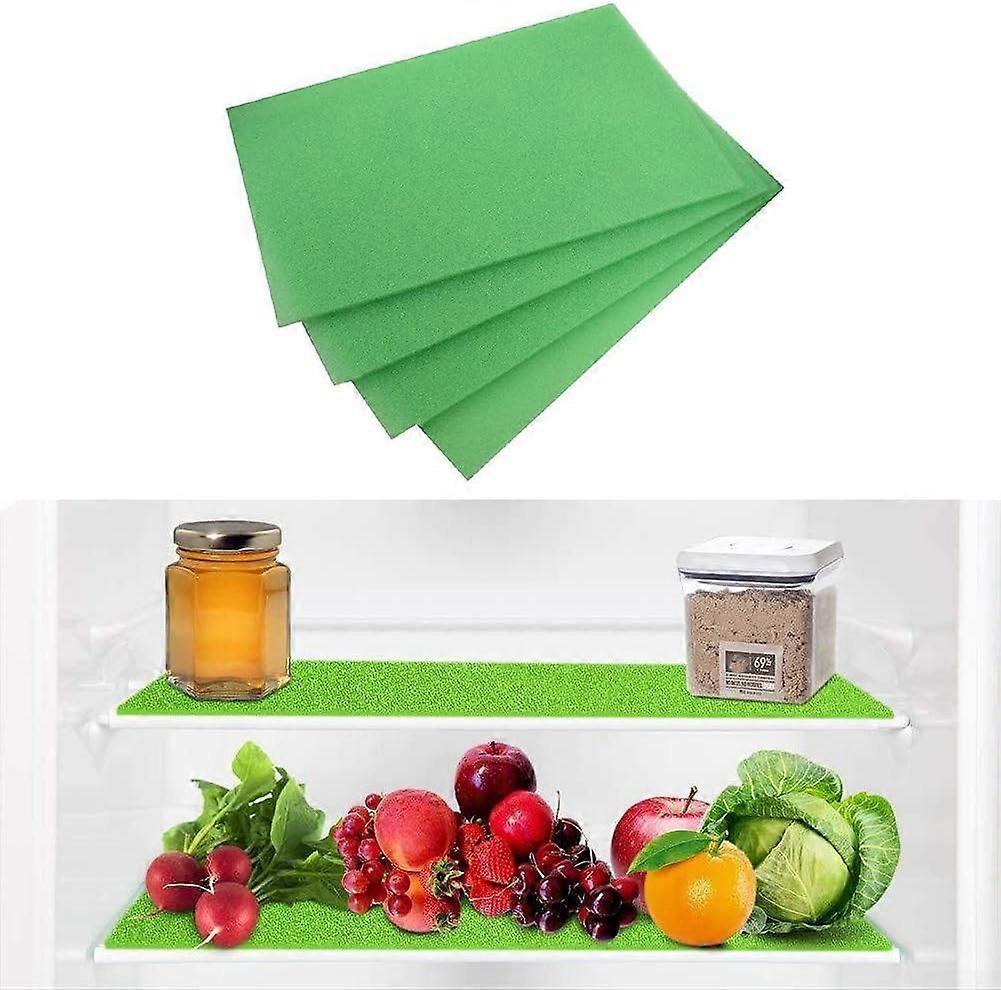 4PCS Refrigerator Sponge Filter For Mildew Proof Vegetable Anti-mildew Pad Kitchen