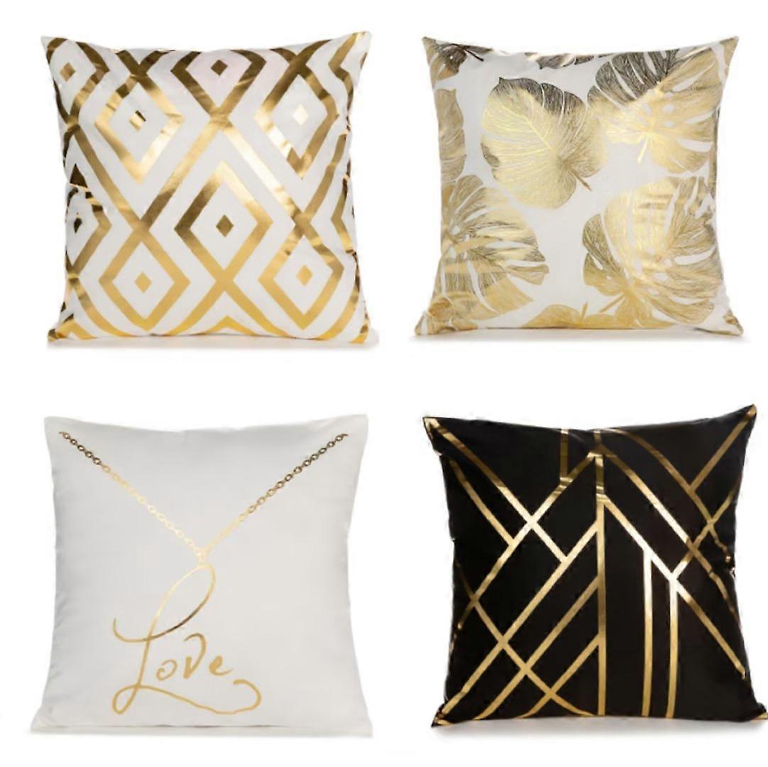 Throw Pillow Covers,Decorative Black