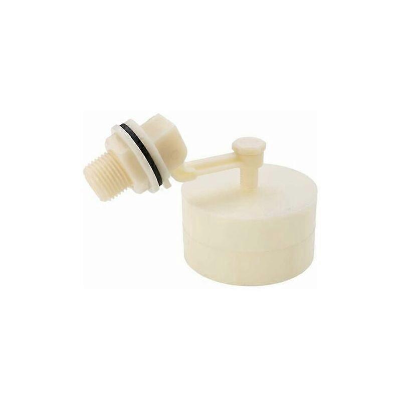 Automatic Water Level Controller Thread Port ABS Float Valve Water Level Control Float Valve For Ground Tower Pool Control Valve Tool 1/2"