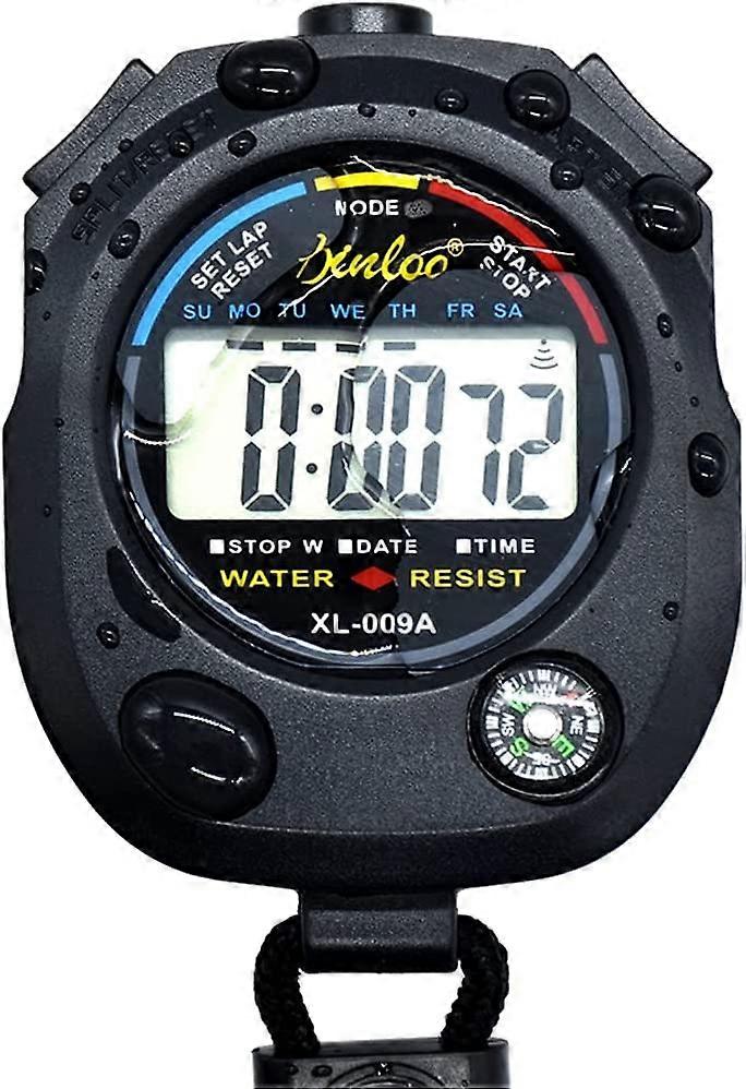 Stopwatch, liquid crystal digital, portable, stopwatch, alarm
