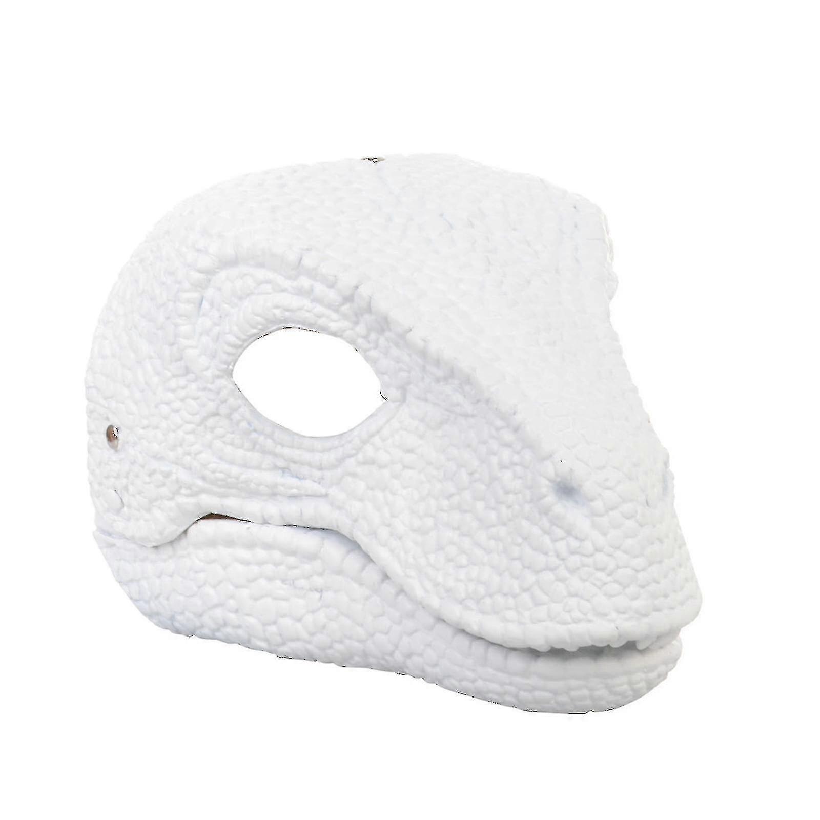 JURASSIC WORLD VELOCIRAPTOR Blue Dinosaur Mask Camp Cretaceous Opening