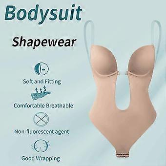 Bodysuit Deep V Backless Belly Corset Invisible Straps Bra Body Dress Evening Dress Shapewear | Fruugo NO Bodysuit Deep V Backless Belly Corset Invisible Straps Bra Body Dress Evening Dress Shapewear | Fruugo NO
