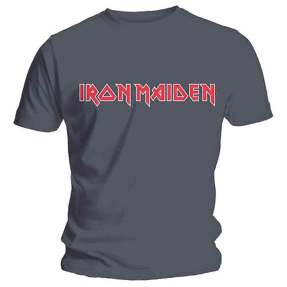 Iron Maiden Classic Band Logo T Shirt