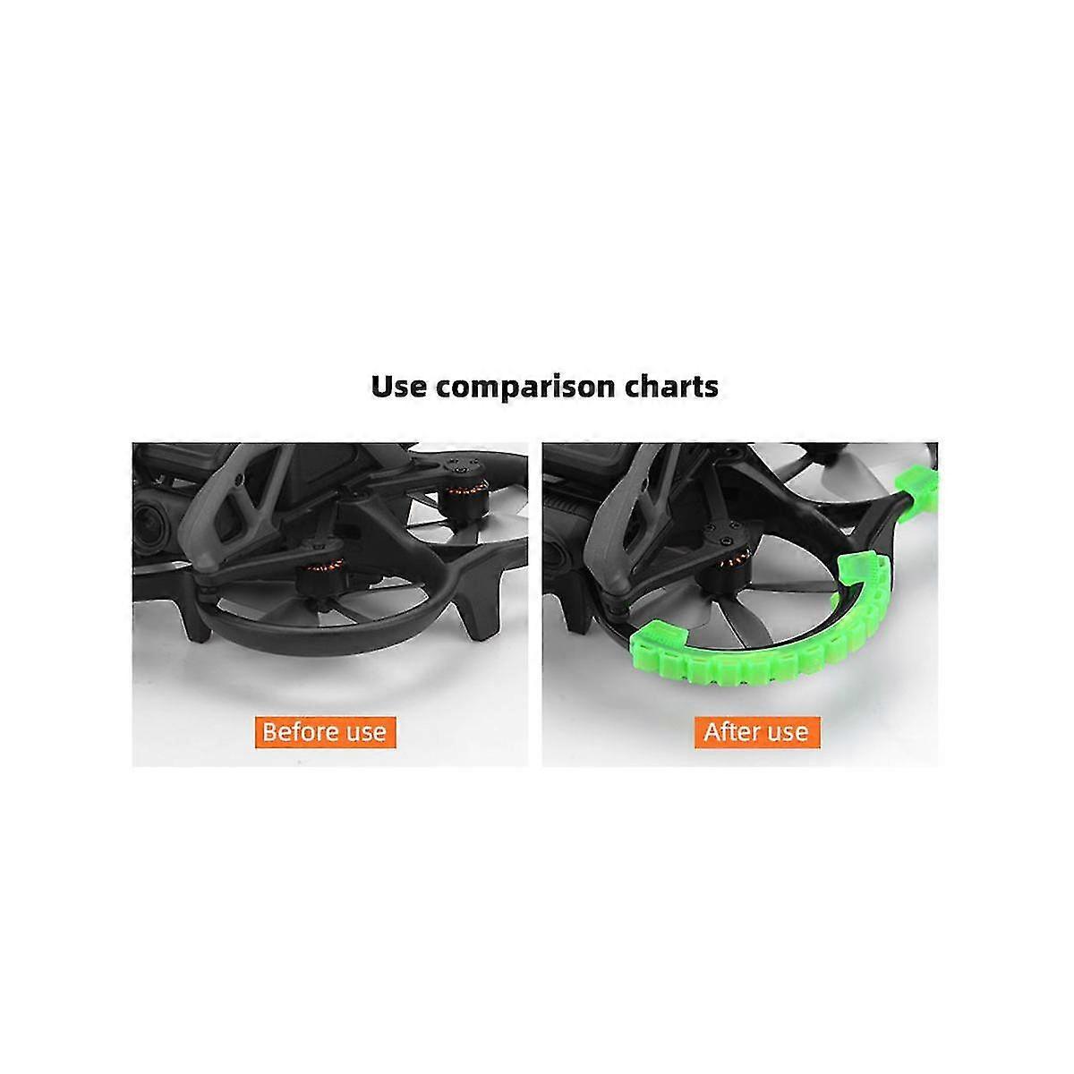 4pcs Propeller Protective Cover Drop Resistant Protection Case Anti-collision For Avata Drone Blad