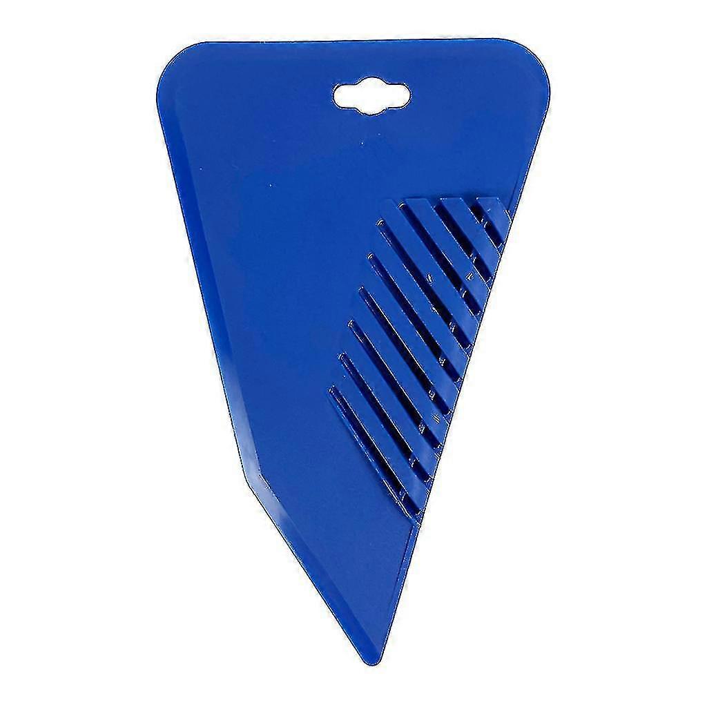 Diy Plastic Handle Blue Wallpaper Scraper Polygon Pressing Hand Tools For Wall-YNP