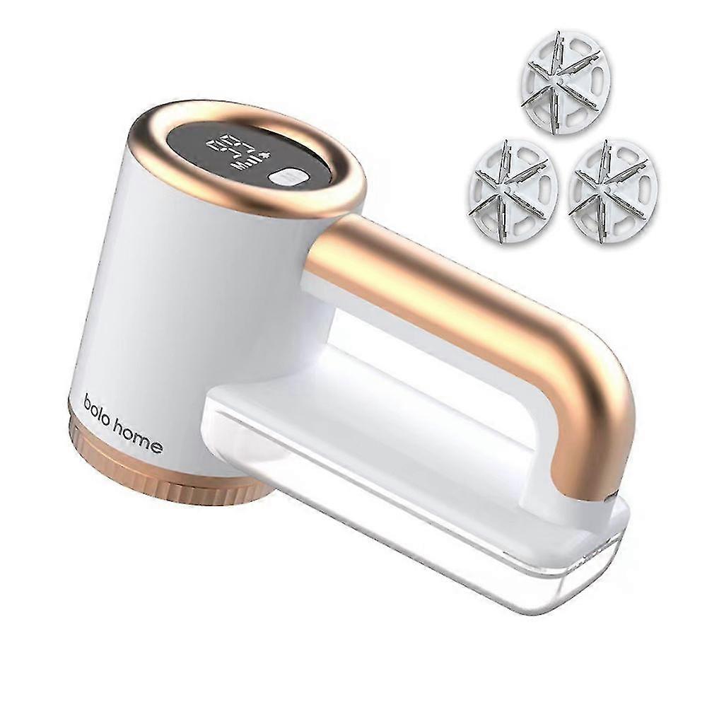 Affichage numérique Rasoir à peluches en tissu rechargeable, Lint Remover.effecti