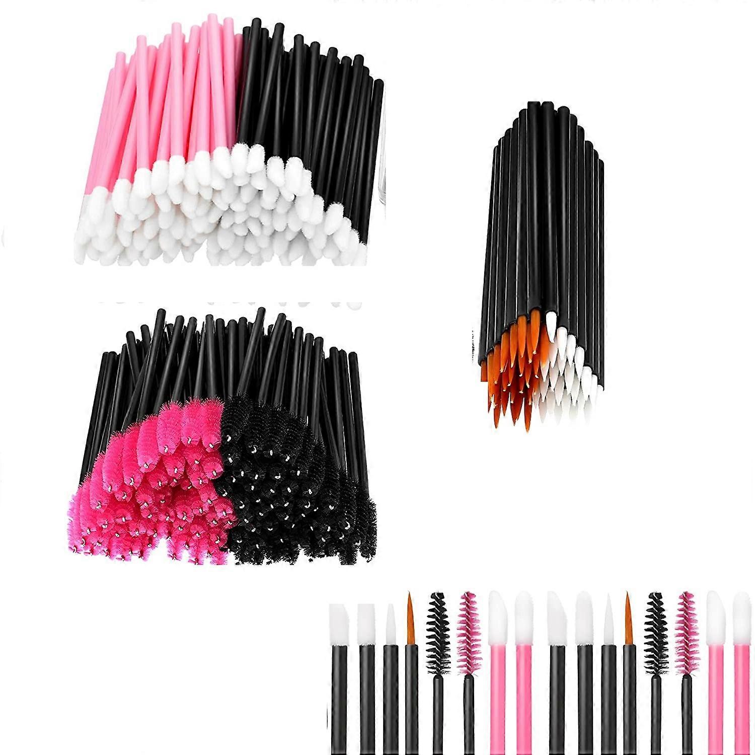 Disposable Makeup Tools Kit - Complete Set for Eyeliner, Mascara, Lipstick Application