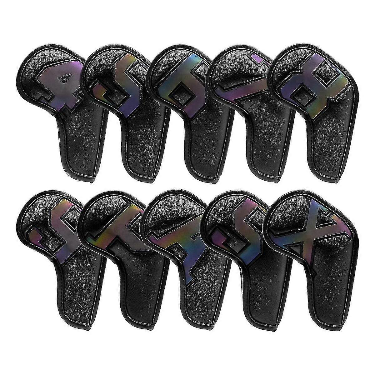 Golf Iron Covers 10pcs Golf Iron Covers Set