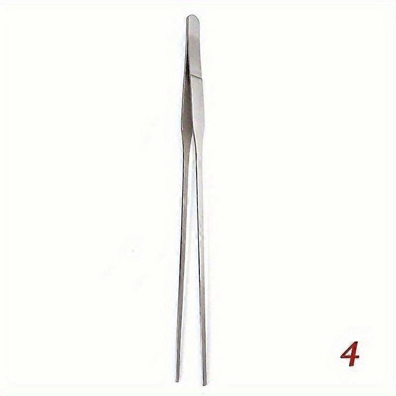 1pc Stainless Steel Aquarium Tank Aquascaping Tools, Long Tweezers & Scissors, Aquatic Plants Maintenance Kit for Fish Tanks