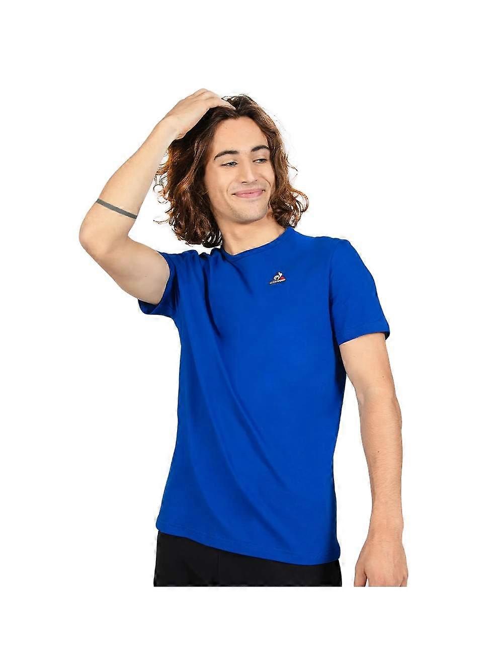 T shirt Le Coq Sportif Essential logo Homme Bleu