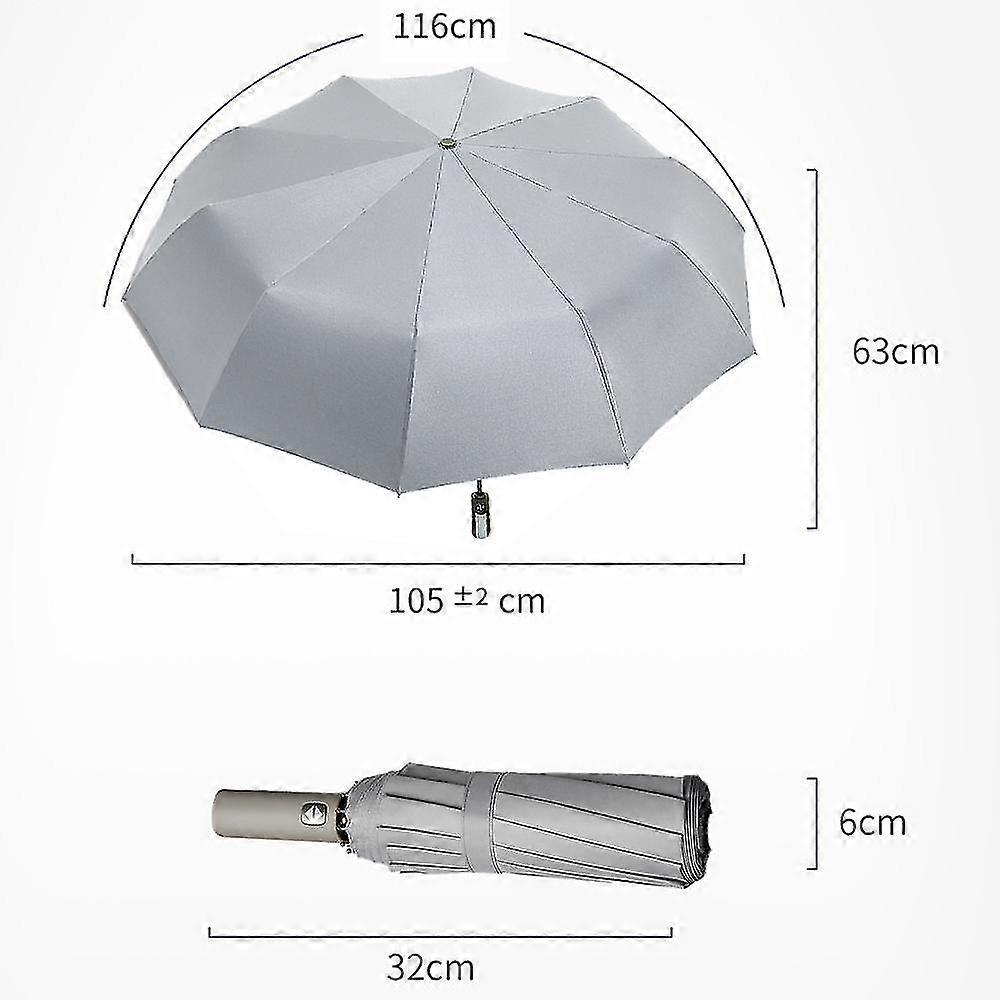 Umbrella Windproof Travel Umbrella Compact Folding Reverse Umbrella