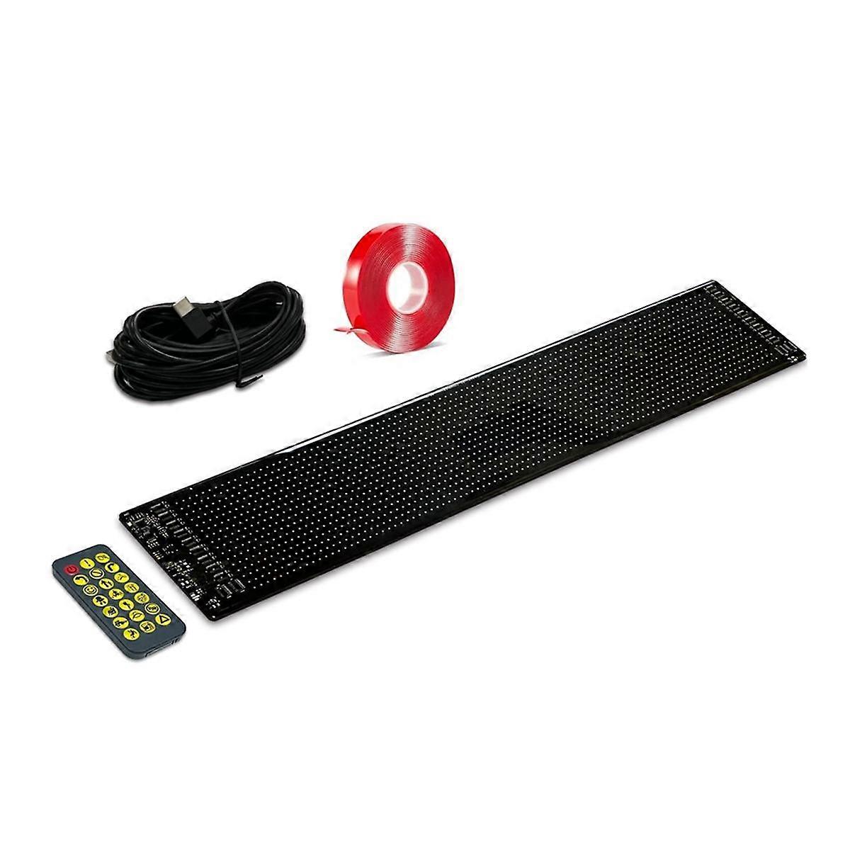Panneau LED programmable Message défilant Led Shop Signs Panneau d’affichage numérique flexible DIY App Control Led Matrix Panel,B