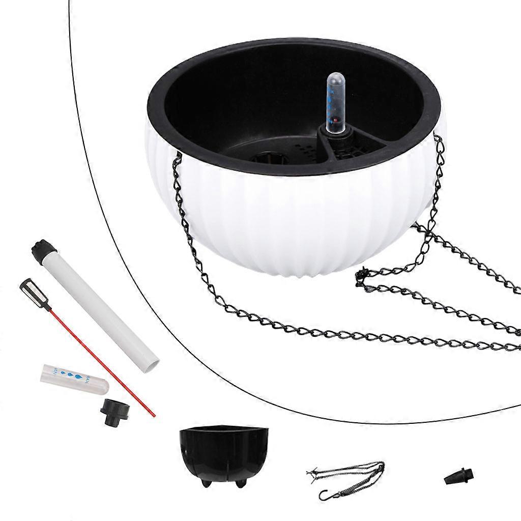 Hanging Planter with  outer Basin , Inner Basket for Easy Planting Baskets