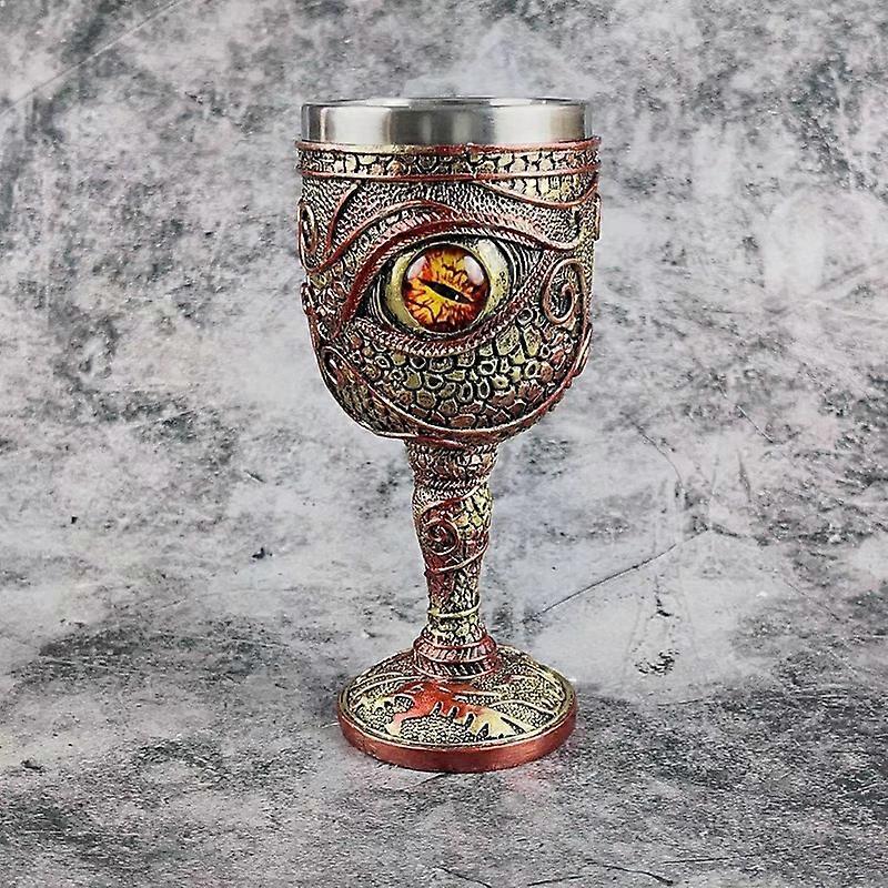7.5X7.5X17CMrustfritt stål vinglass 7