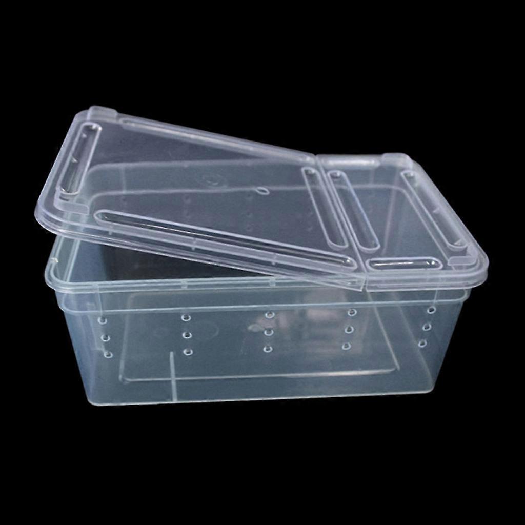 Portable Reptile Breeding Box Reptile Dish Feeding Box Snake Hatching Container