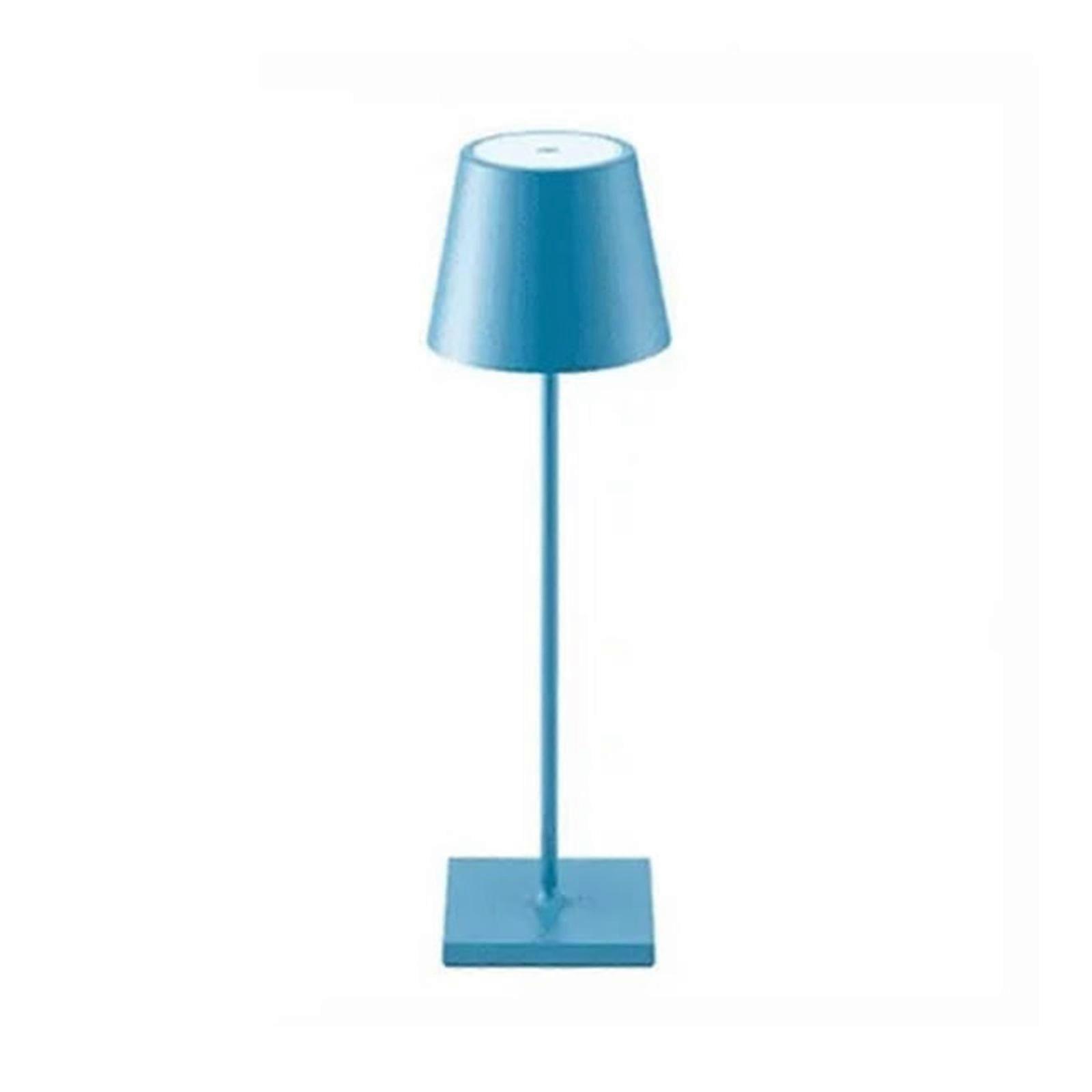 Lâmpada sem fio glamourosa LED luz de leitura recarregável regulável lâmpada flexível de proteção ocular