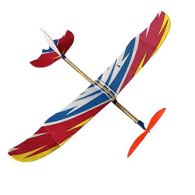 Rubber Band Powered Airplane Aircraft Toys Bird Design Educational DIY Robot Kids