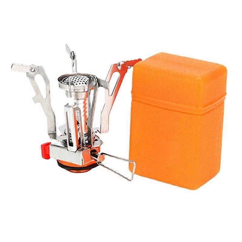 Mini réchaud à gaz portable Réchaud de pique-extérieur ultra léger 3000W Camping Barbecue réchaud Cuisinières de cuisson portables
