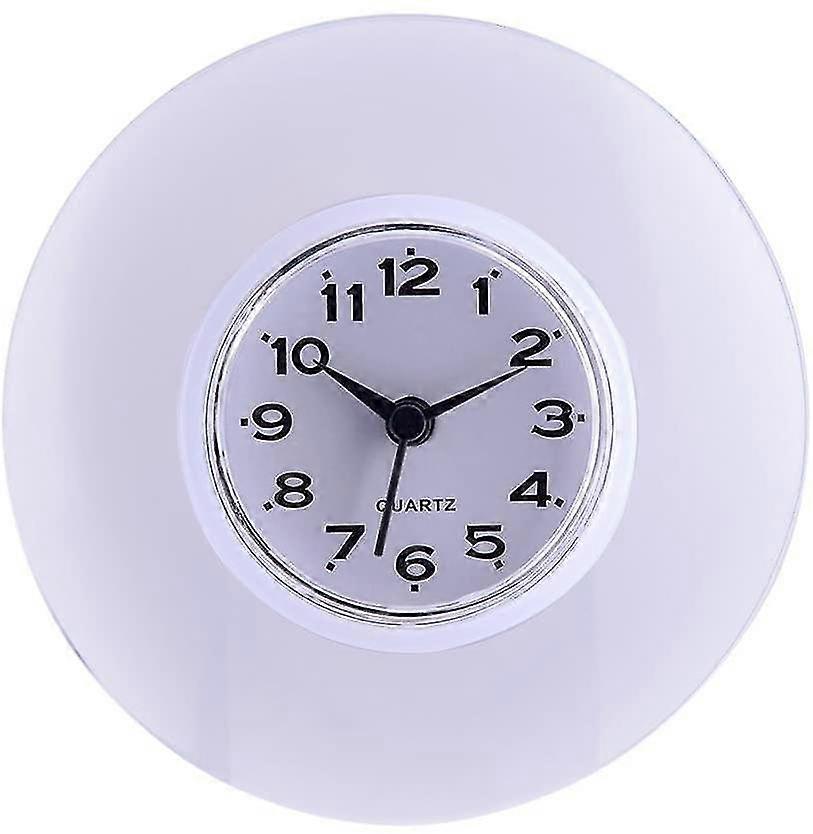 Bathroom Clock With Suction Cups - Wall Hanging Shower Clock