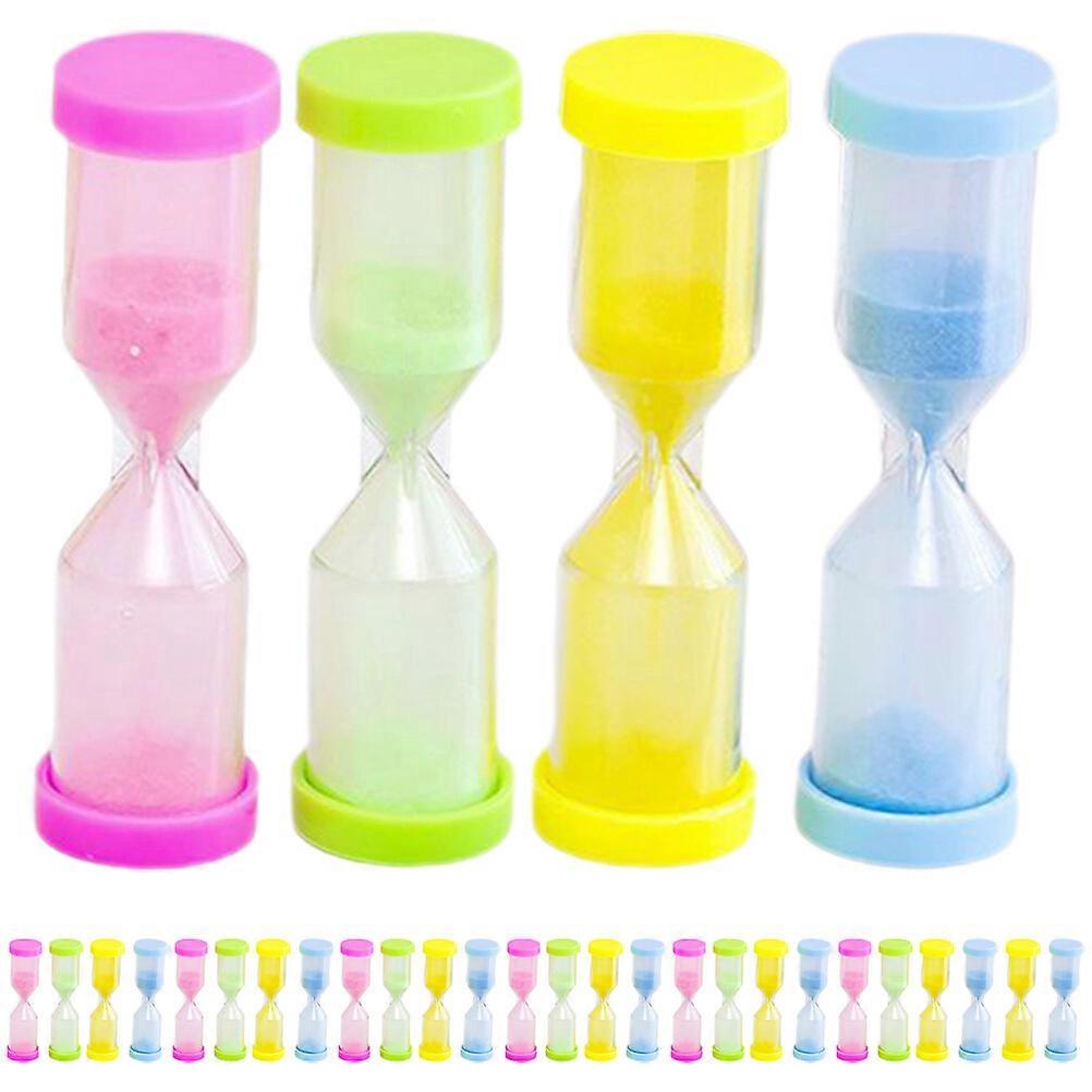 30Pcs Multi-function Hourglass Decor Delicate Sand Timer Household Hourglass Present Accessory