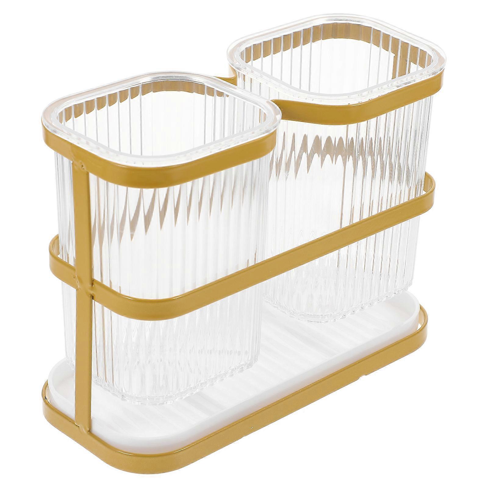 Tableware Draining Bucket Multi-functional Storage Chopsticks Rack Kitchen Storage Rack