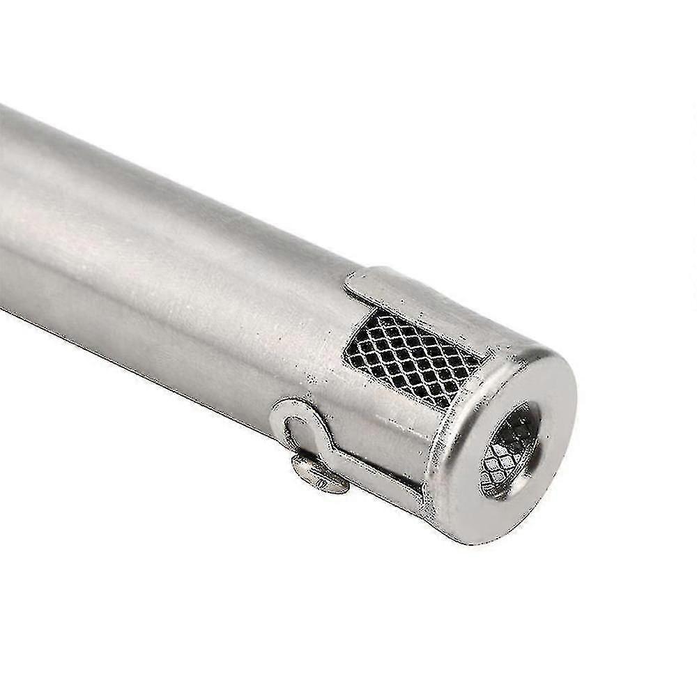 4 قطع من شواية الغاز البديلة من الفولاذ المقاوم للصدأ قابلة للتعديل من جميع أنحاء العالم، أنبوب مستقيم، موقد شواء