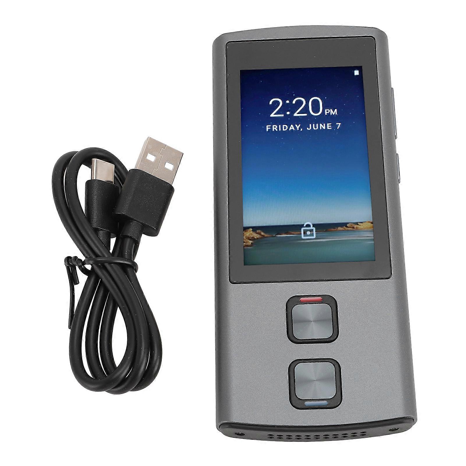 Voice Translator 138 Online 17 Offline Languages 1G Plus 16G Support Photo Recording Smart Translation Device