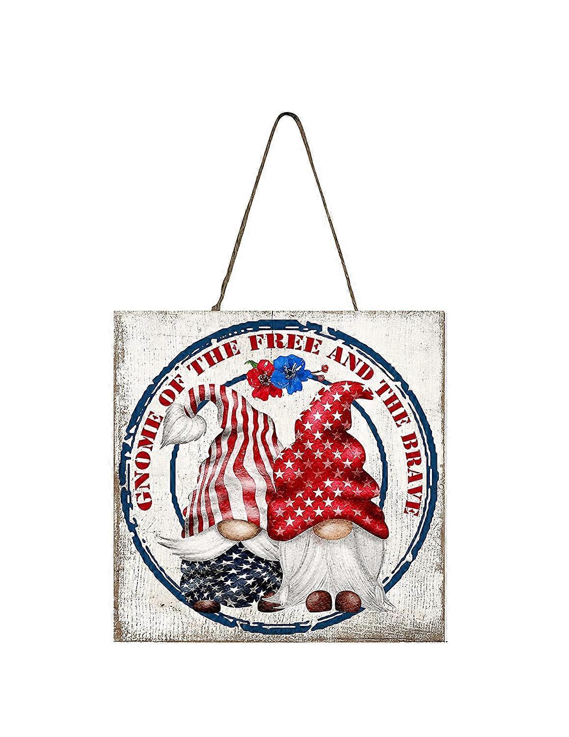 جنوم من الحرة والخشب الشجاع ميني علامة 5 "× 5"