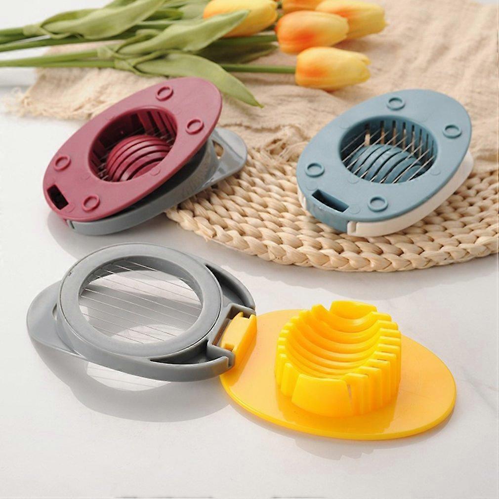 Multifunction Egg Slicers Section Cutter Divider Plastic Egg Splitter Cut Egg Device Creative Kitchen Egg Tools