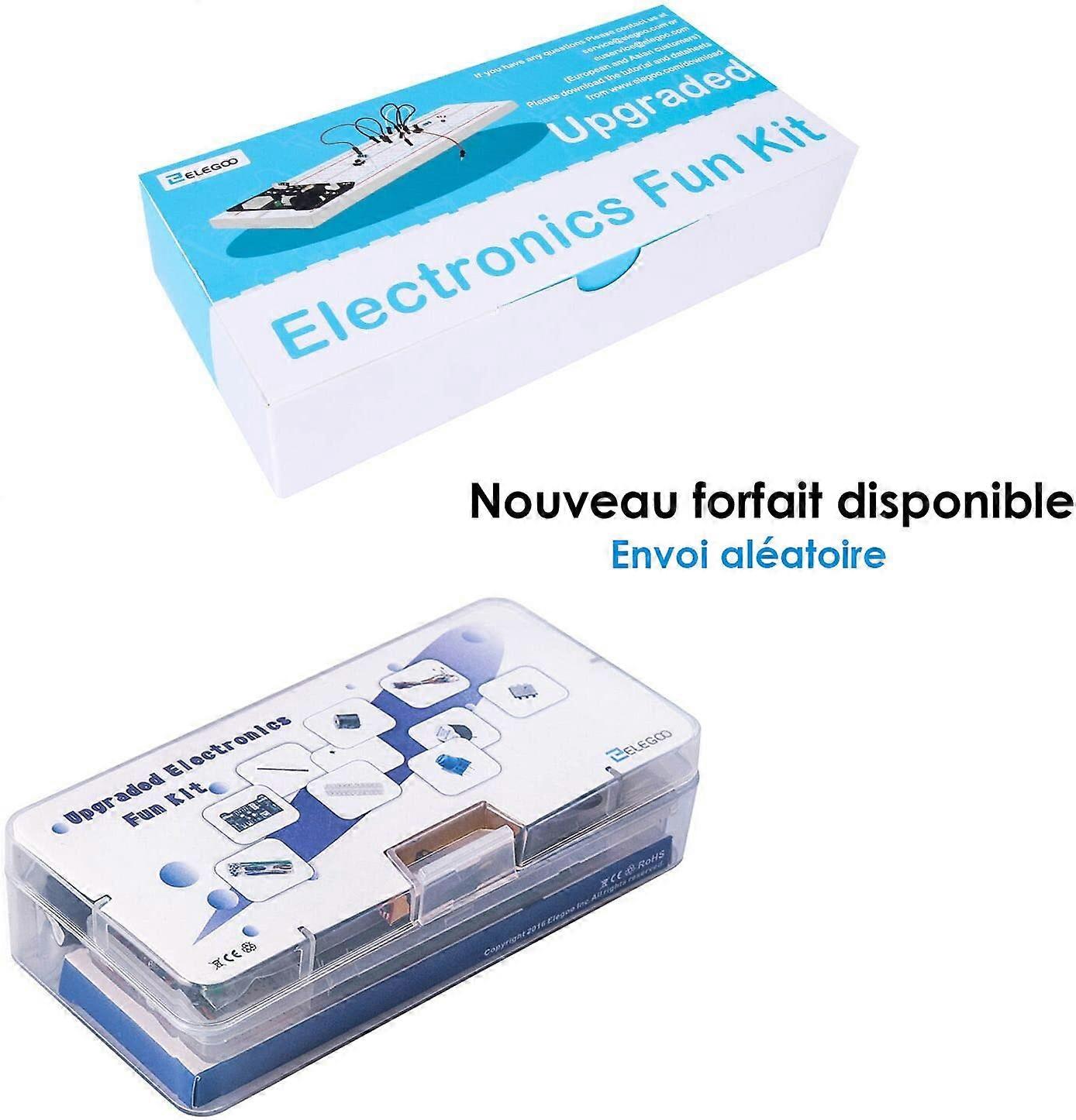 Updated Electronic Kit with Power Module, Jumpers Cables, Test Plate